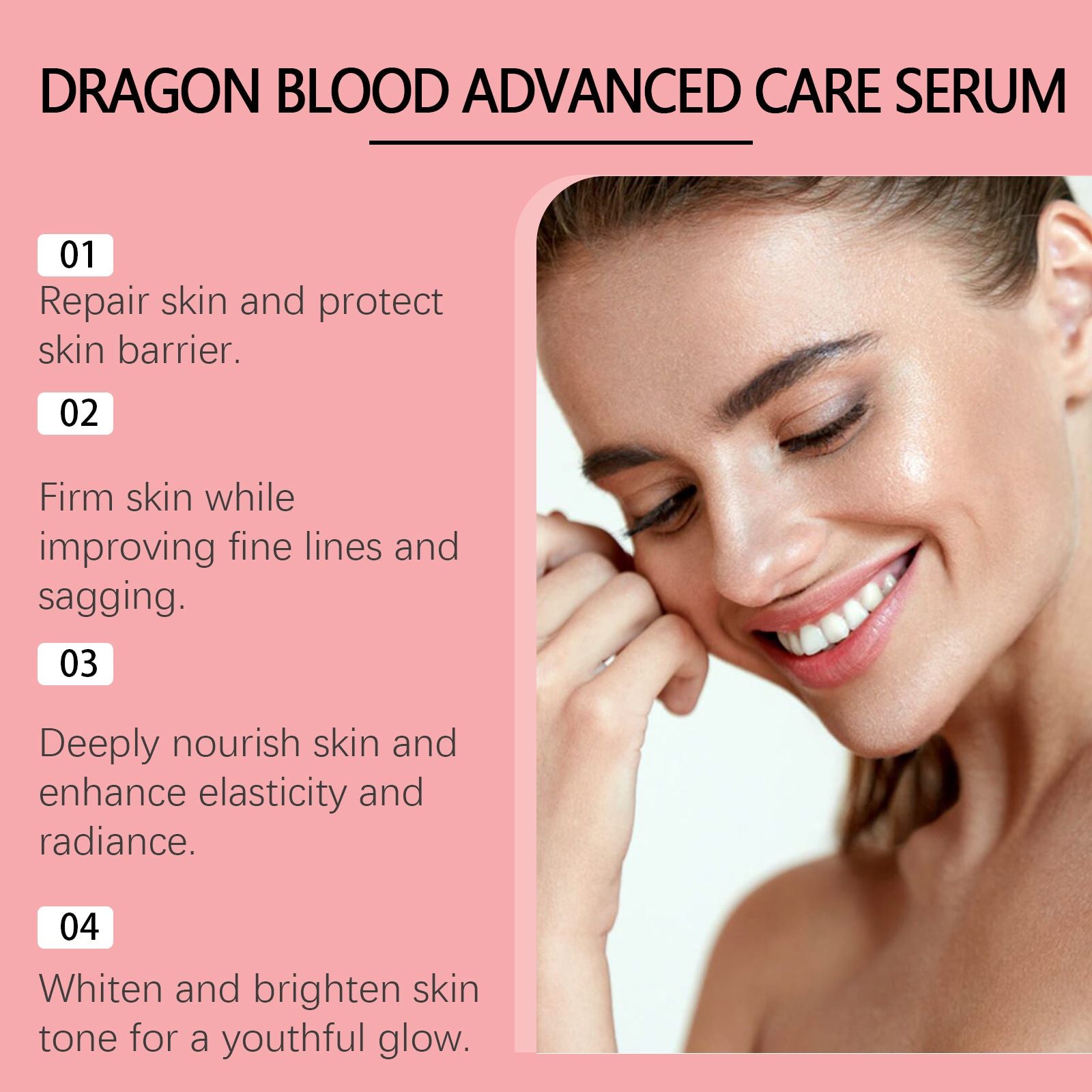 Hoygi Facial Essence Hydratisiert, Befeuchtet, Strafft Und Aufhellt Feine Linien Hautessenz