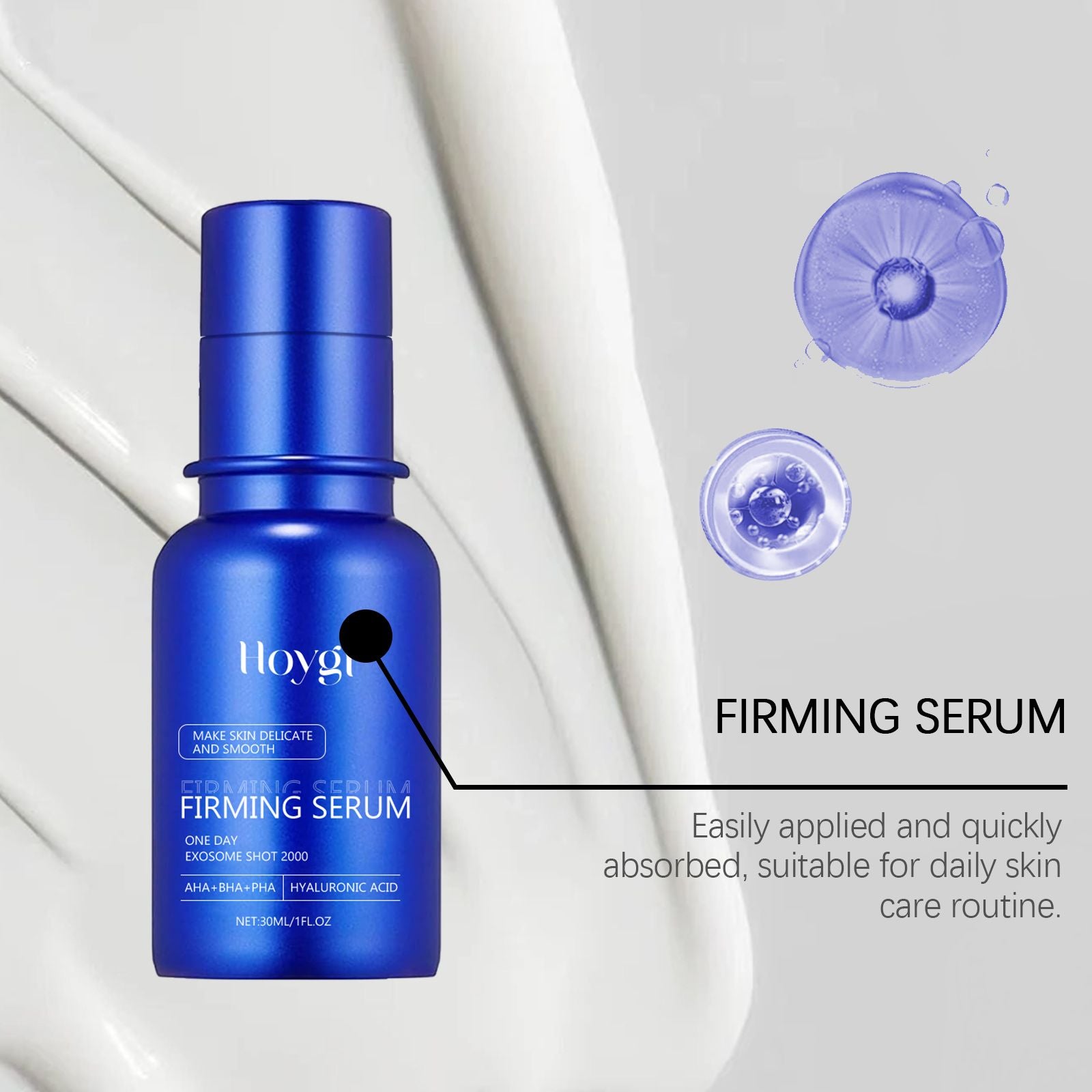 Hoygi Firming Serum Feuchtigkeitsspendendes Und Straffendes Tagespflege-Serum Für Gesichtshaut