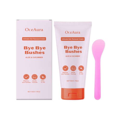 OceAura Sanfte Körperhaarentfernungscreme, schonend und reizarm – zarte, glatte Hautpflege für die Haut