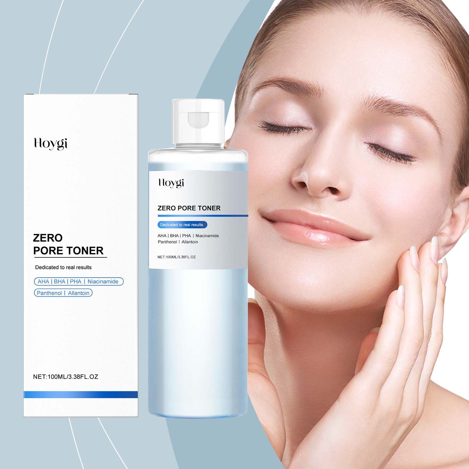 Hoygi Exfolierender Feuchtigkeitsspendender Toner, spendet Feuchtigkeit, exfoliert sanft und verbessert trockene Haut