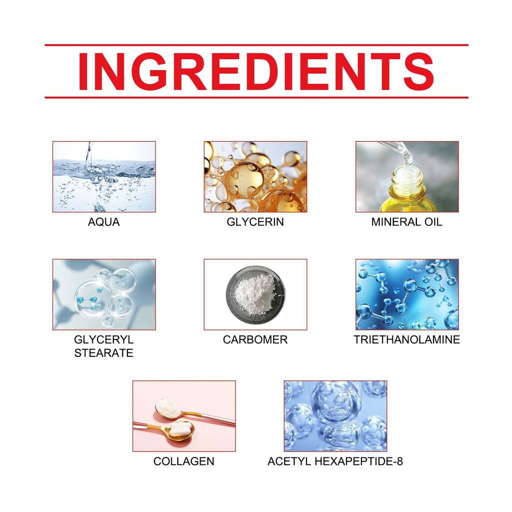 EELHOE Verfestigende Augencreme, Festigende und Hydratisierende Augenpflege-Essenz, Feuchtigkeitsspendende und Massierende Augencreme