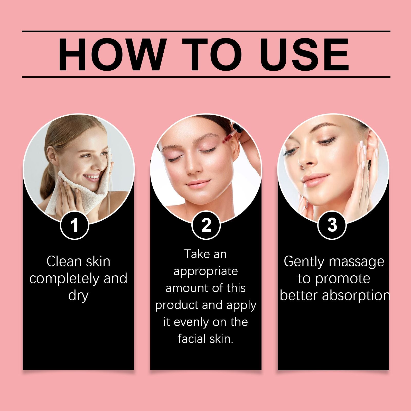 Hoygi Facial Essence Hydratisiert, Befeuchtet, Strafft Und Aufhellt Feine Linien Hautessenz