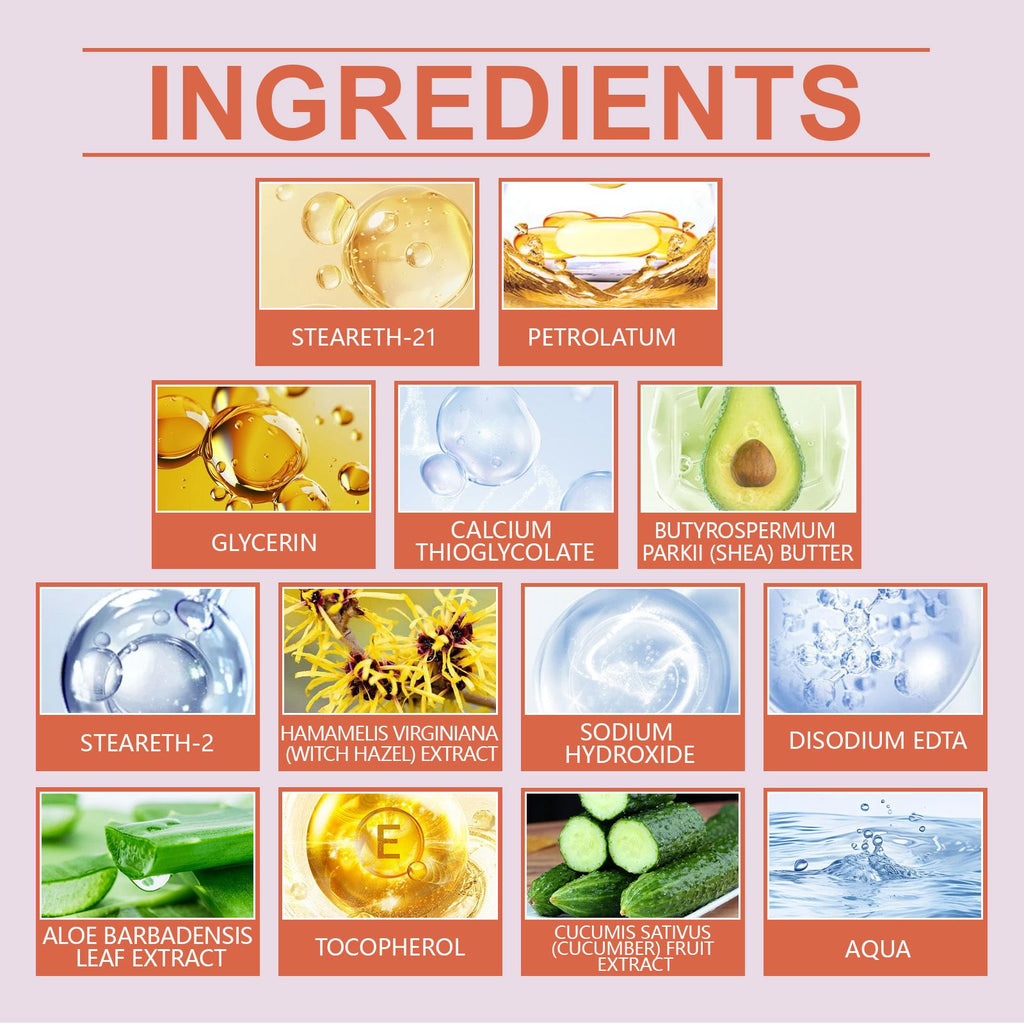 OceAura Sanfte Körperhaarentfernungscreme, schonend und reizarm – zarte, glatte Hautpflege für die Haut