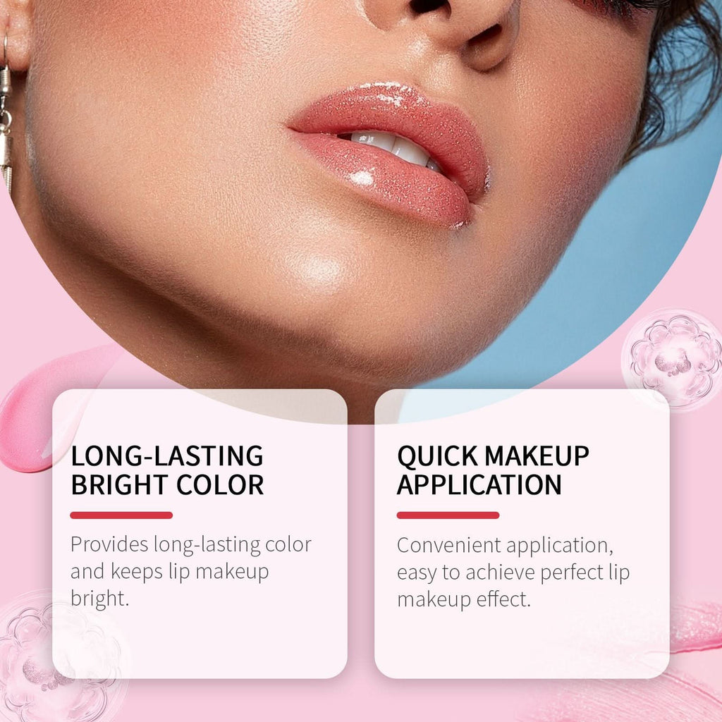 Eelhope Pheromone Charm Lip Gloss – femininer Trend-Lippenpflegestift, leuchtende Farbe, nicht verblassend - Korino