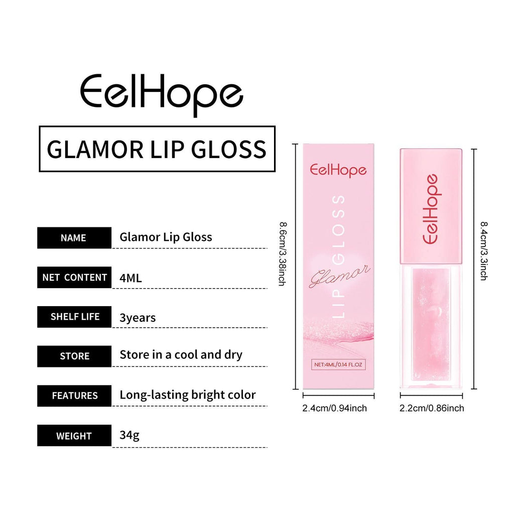 Eelhope Pheromone Charm Lip Gloss – femininer Trend-Lippenpflegestift, leuchtende Farbe, nicht verblassend - Korino