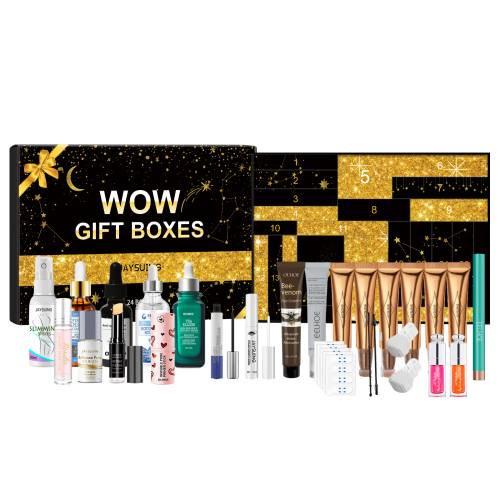 Jaysuing Überraschungs-Mädchen-Make-up- und Pflegeset, feuchtigkeitsspendende Hautpflege und Gesichts-Makeup-Set