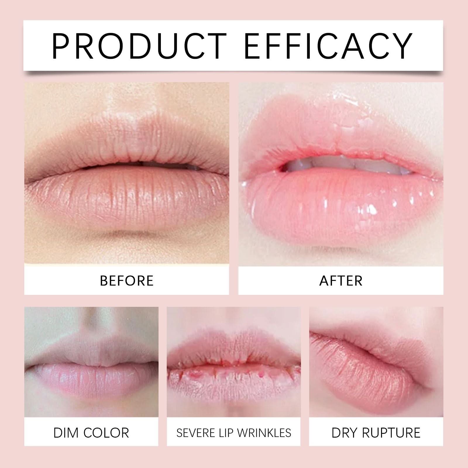 EELHOE Kirschblüten-Schlaflip-Gel, Kirschhonig Lippenbalsam – Aufhellende, feuchtigkeitsspendende Lippenpflege - Korino