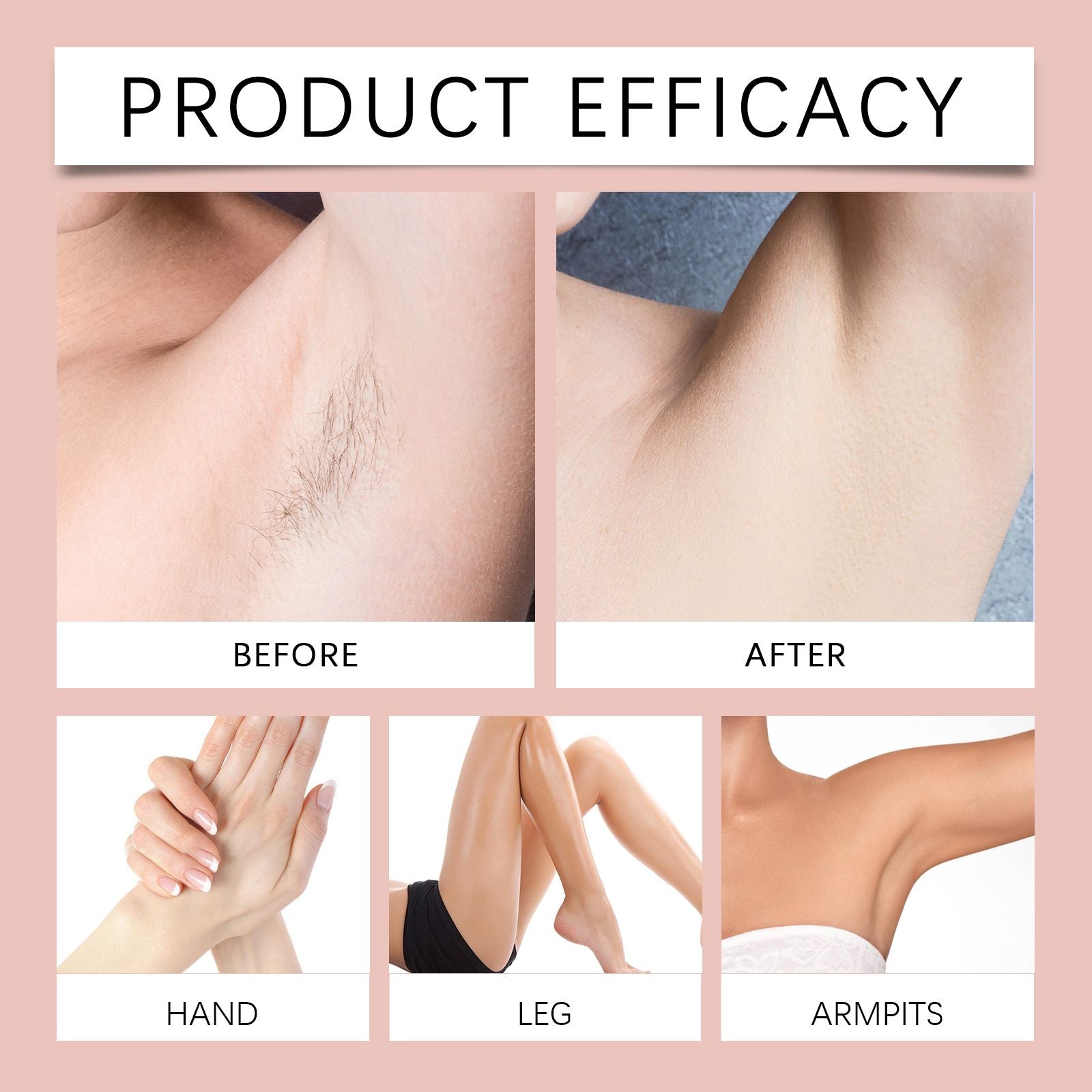 OceAura Körperhaarentfernung Creme, Milde, Nicht-Reizende, Saubere Haut Feuchtigkeitsspendende Glatte Haarentfernung