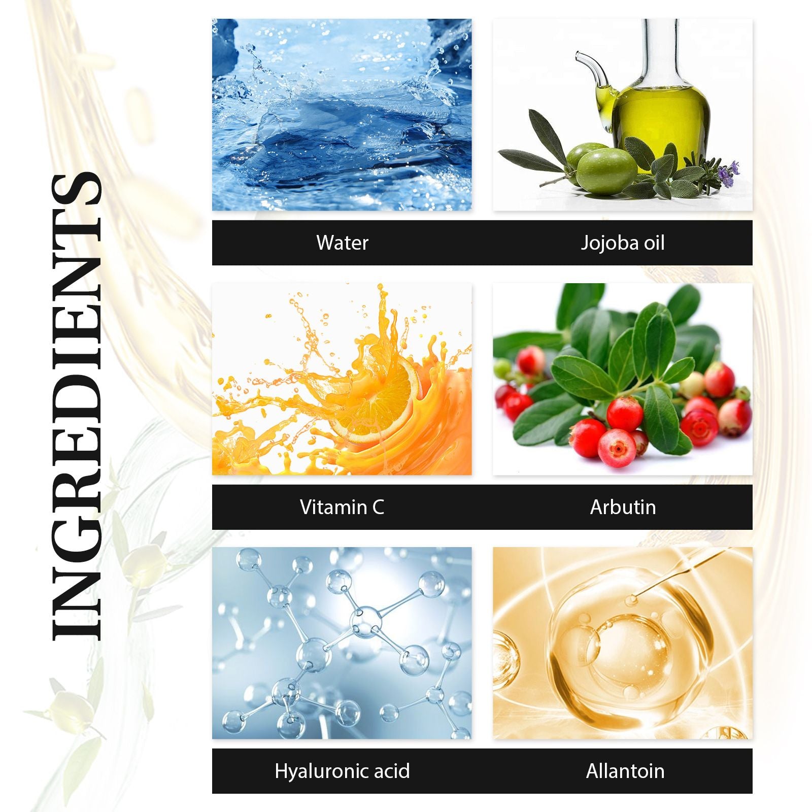 EELHOE Anti-Falten-Essenz, Feuchtigkeitsspendende Reparierende Aufhellende Anti-Aging Gesichtsessenz