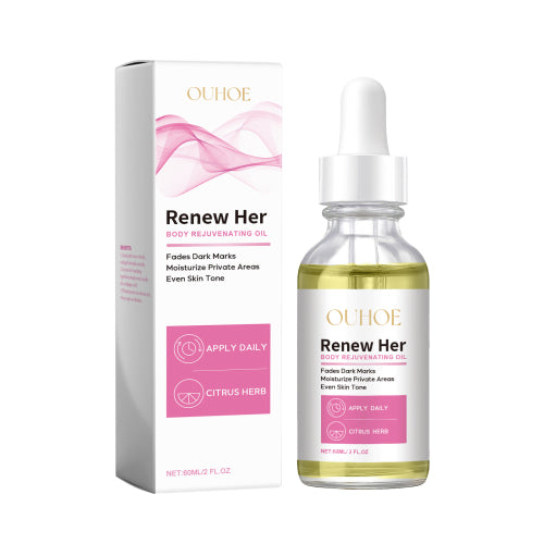 OUHOE Körperaufhellungsöl: Feuchtigkeit spendet, dunkle Stellen aufhellt, zart und rasch einziehend