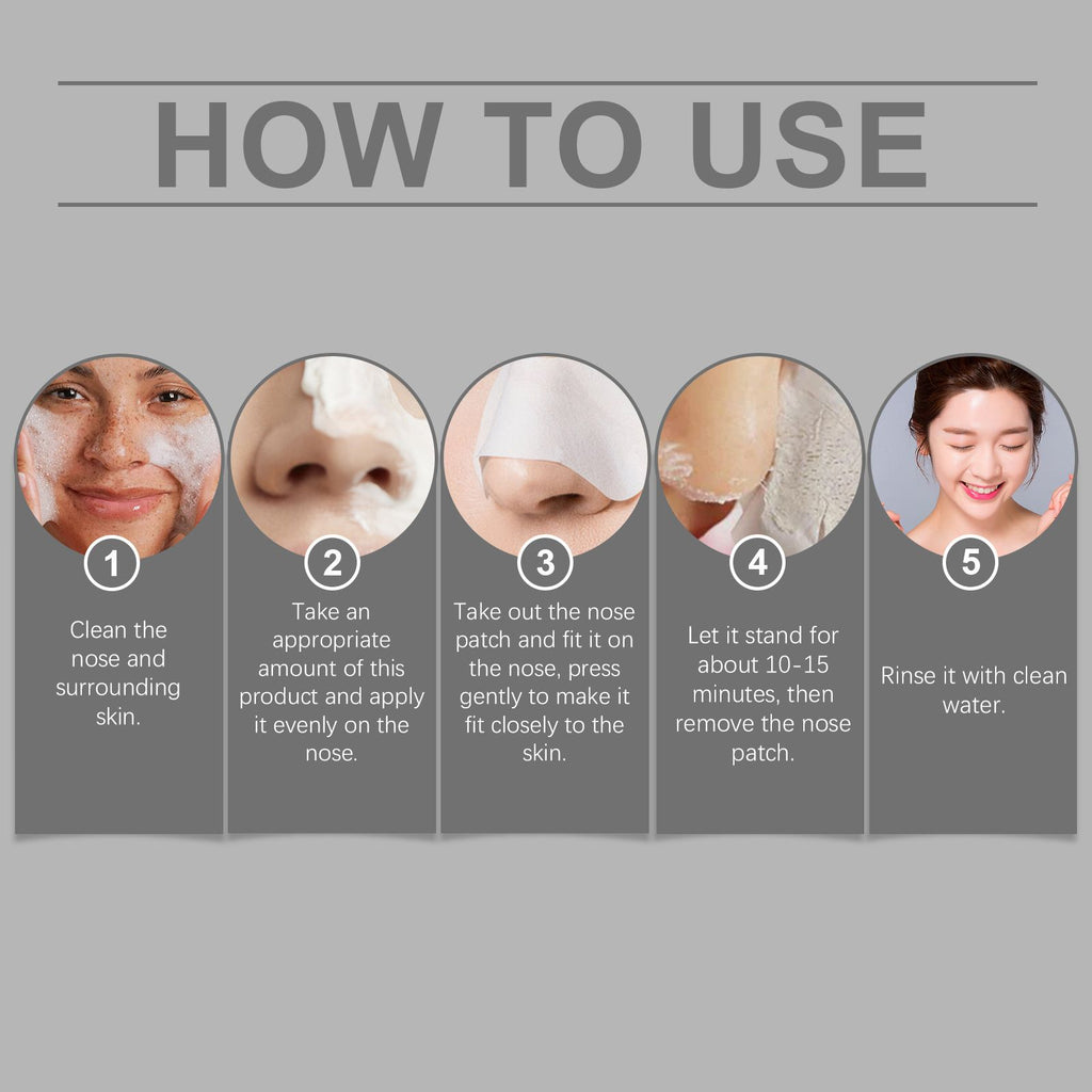 Hoygi Mitesser-Nasenmasken-Set