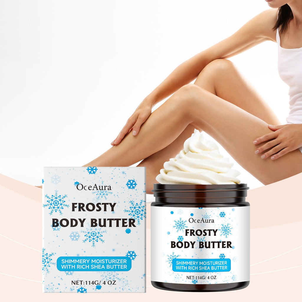 OceAura Sheabutter Feuchtigkeitspflege – Täglich nähren und befeuchten die Haut mit sanften Inhaltsstoffen, die schnell einziehen