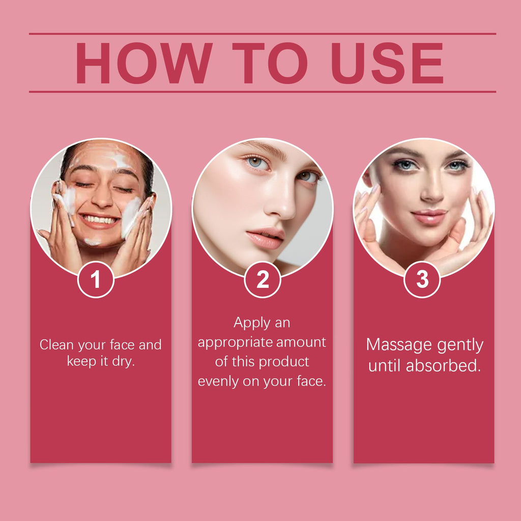 Hoygi Hyaluronsäure Aufhellende Essence (Rosa) Feuchtigkeitsspendende Tiefenpflege, Straffung und Verbesserung des Hauttons