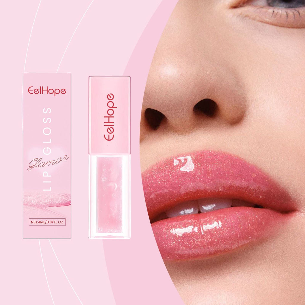 Eelhope Pheromone Charm Lip Gloss – femininer Trend-Lippenpflegestift, leuchtende Farbe, nicht verblassend - Korino