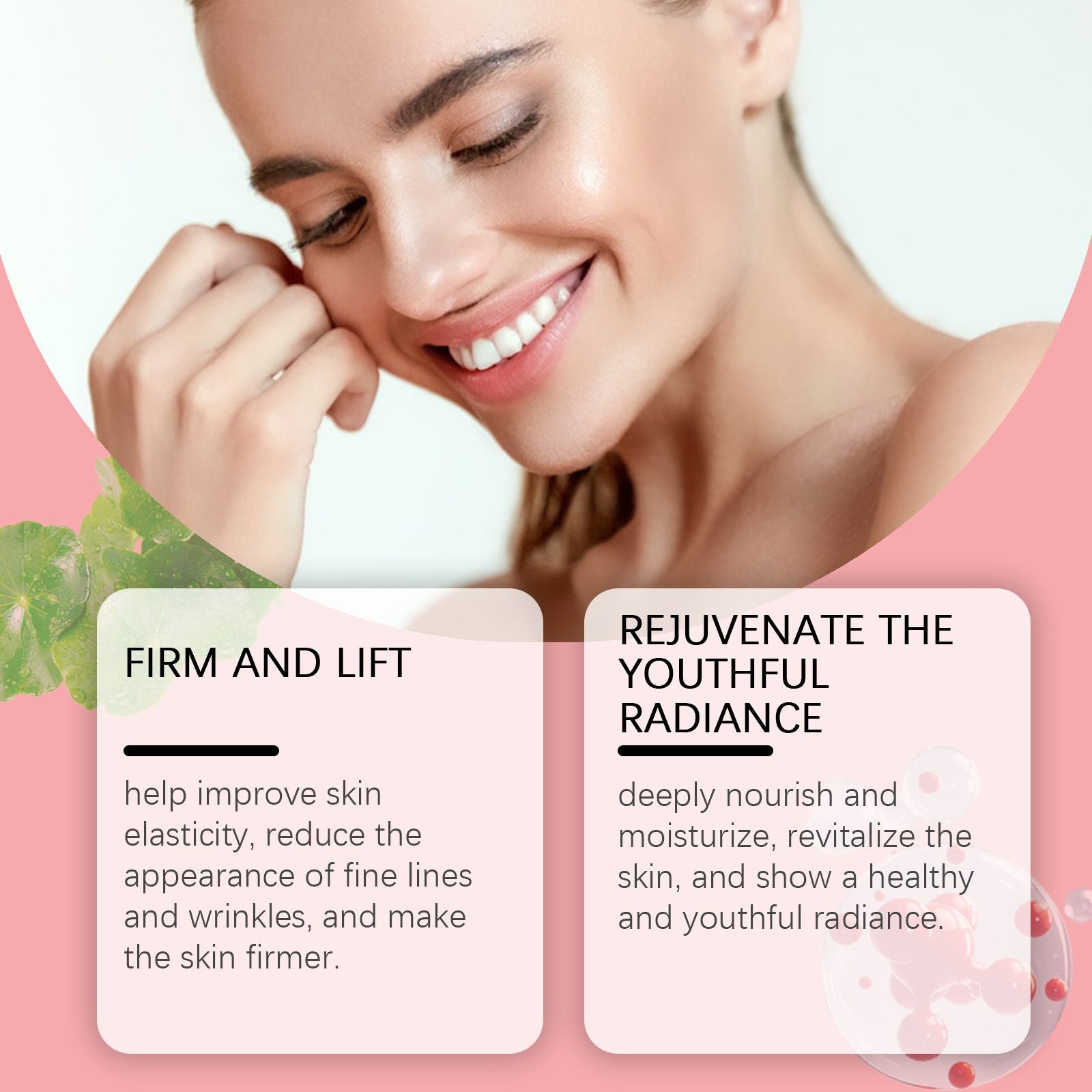 Hoygi Facial Essence Hydratisiert, Befeuchtet, Strafft Und Aufhellt Feine Linien Hautessenz