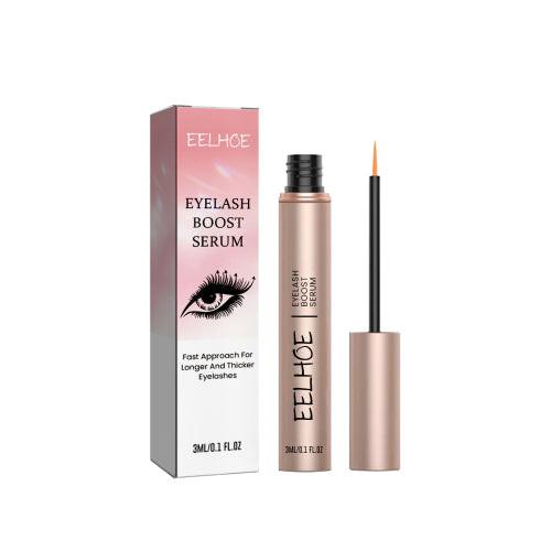 EELHOE Wimpern-Boost Serum, Wimpern Schwarz Lang Mild Natürlich Dick Lockig Langanhaltend Nicht Ausbleichen Gefärbte Wimpern Liquid