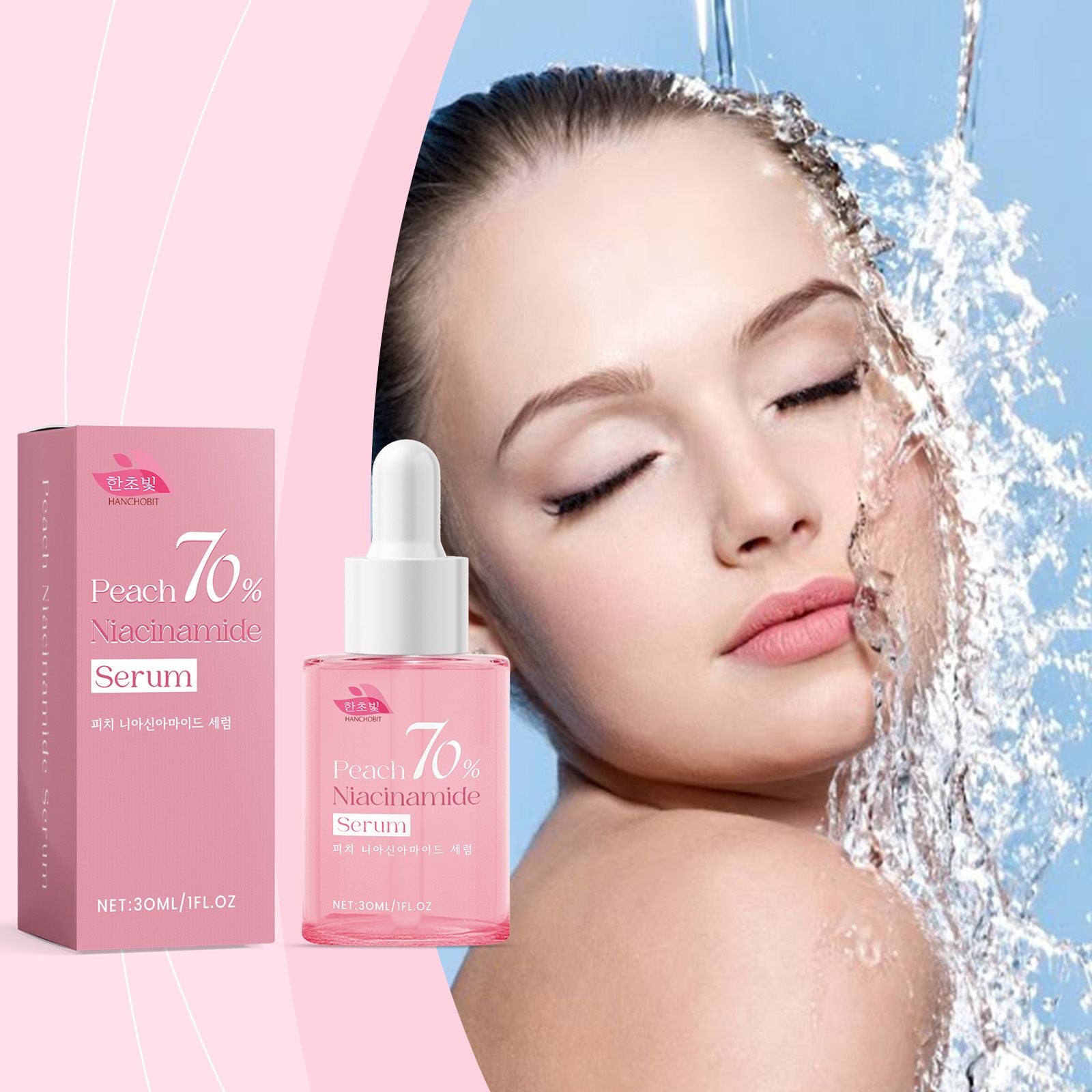 HANCHOBIT Niacinamid & Propolis Essence, hydratisierend, 30 ml