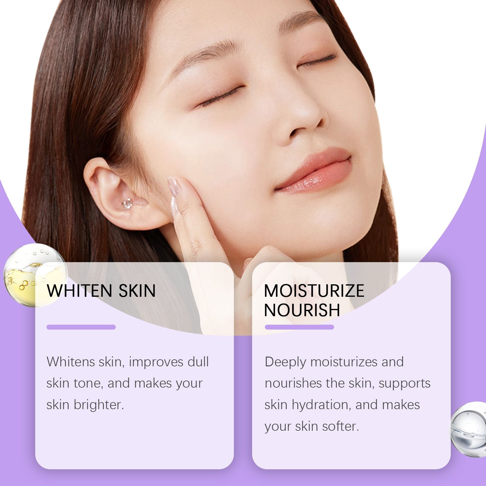 Jaysuing Gesichtsfeuchtigkeitscreme – Nährt, spendet Feuchtigkeit und pflegt die Haut, hellt sie auf und verjüngt sie täglich