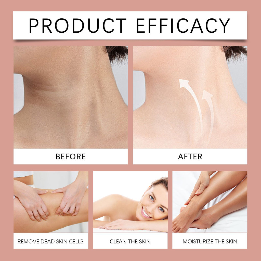 Hoygi Körperpeeling Sanftes Peeling, Reinigung, Feuchtigkeitspflege – Glänzend und Glatt