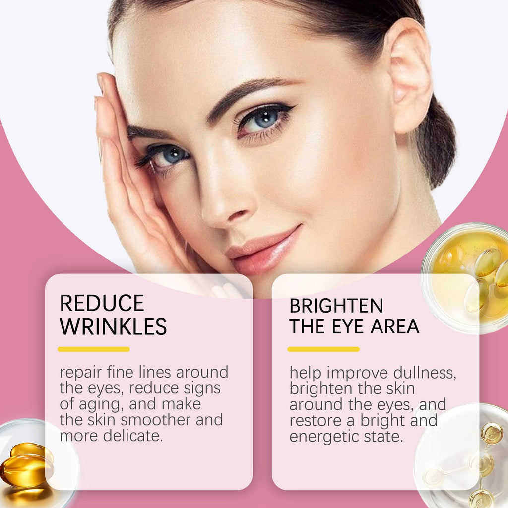 West&Month Retinol-Augencreme-Stick, strafft elastische Haut, spendet Feuchtigkeit und massiert die Haut um die Augen