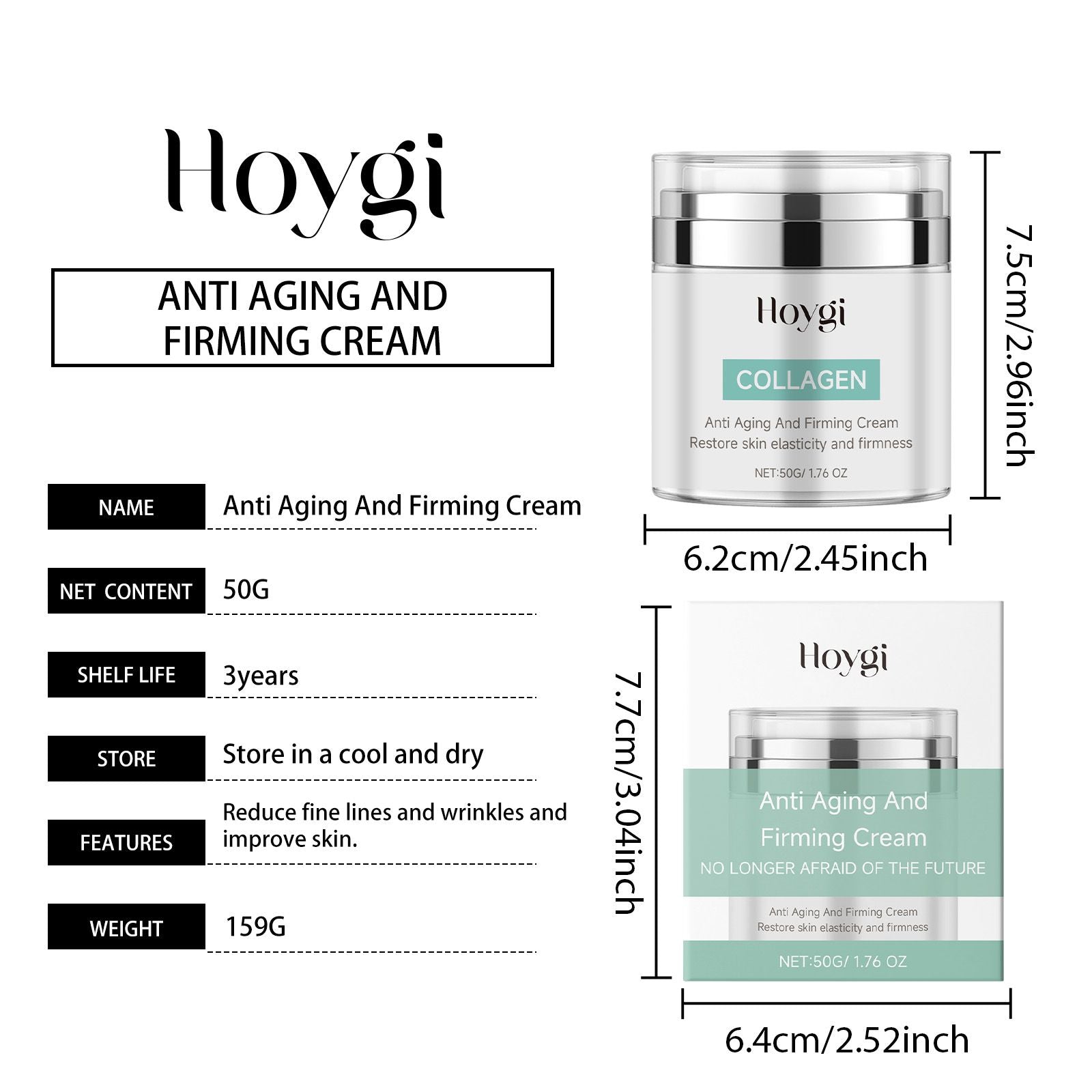 Hoygi Kollagen-Gesichtscreme